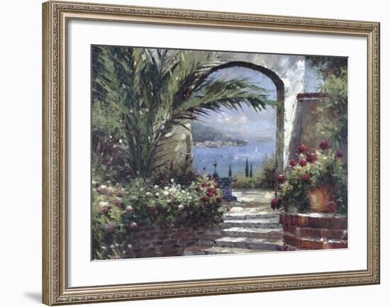 Rose Arch-Peter Bell-Framed Art Print