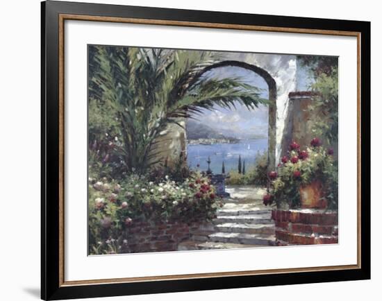 Rose Arch-Peter Bell-Framed Art Print