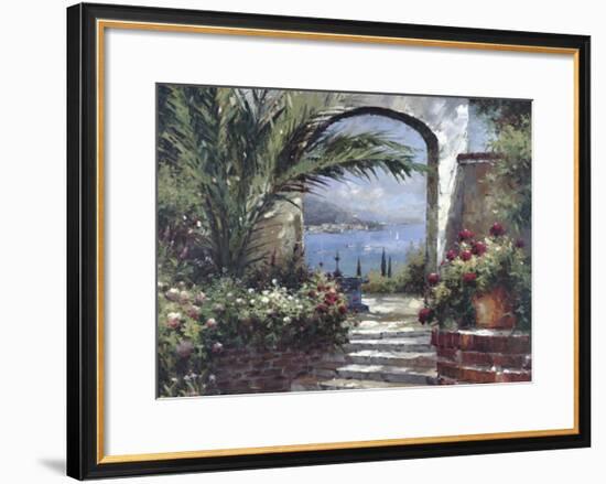 Rose Arch-Peter Bell-Framed Art Print