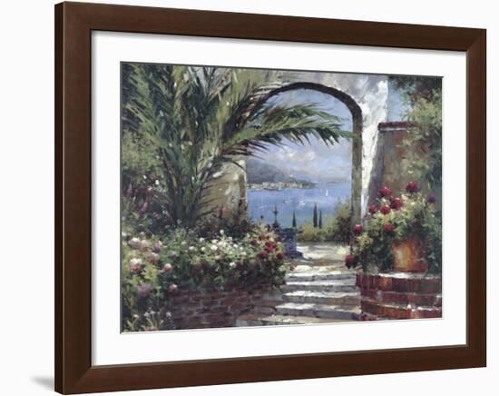 Rose Arch-Peter Bell-Framed Art Print