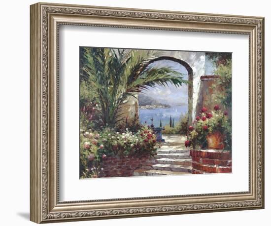 Rose Arch-Peter Bell-Framed Art Print