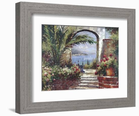 Rose Arch-Peter Bell-Framed Art Print