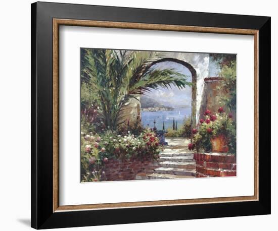 Rose Arch-Peter Bell-Framed Art Print