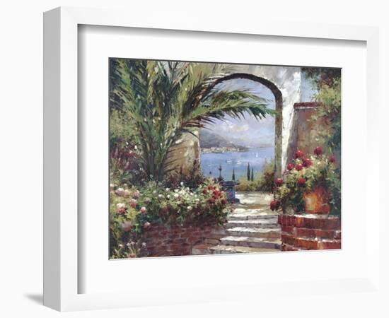 Rose Arch-Peter Bell-Framed Art Print