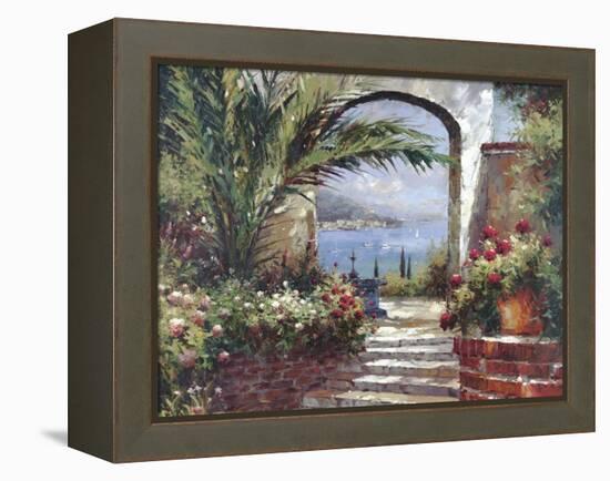 Rose Arch-Peter Bell-Framed Stretched Canvas