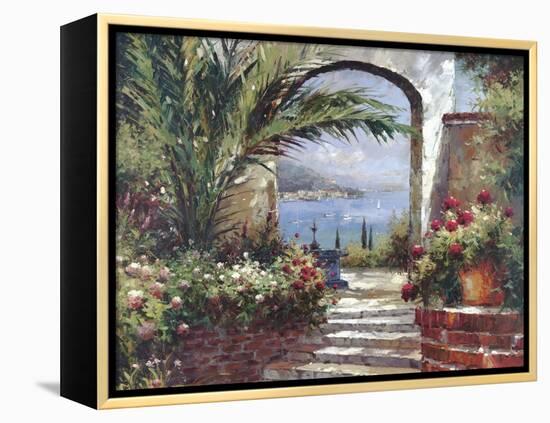 Rose Arch-Peter Bell-Framed Stretched Canvas