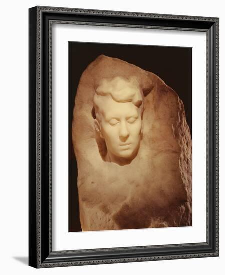 Rose Bennet (Marble)-Auguste Rodin-Framed Giclee Print