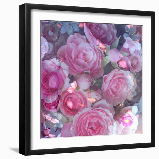 Rose Blossom with Other Flowers-Alaya Gadeh-Framed Photographic Print