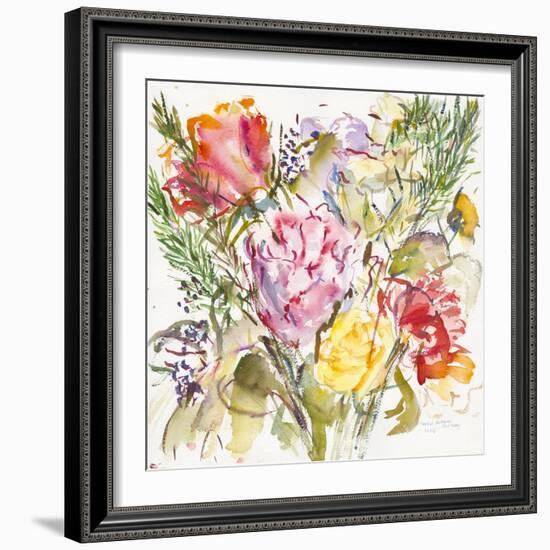 Rose Bouquet, 2006-Claudia Hutchins-Puechavy-Framed Giclee Print