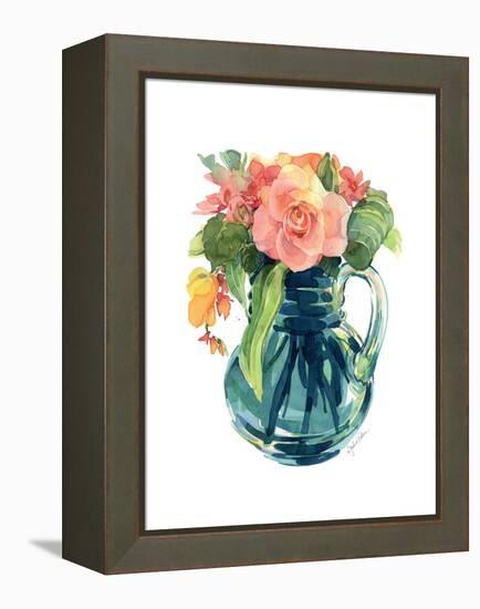 Rose Bouquet I-Julie Paton-Framed Stretched Canvas