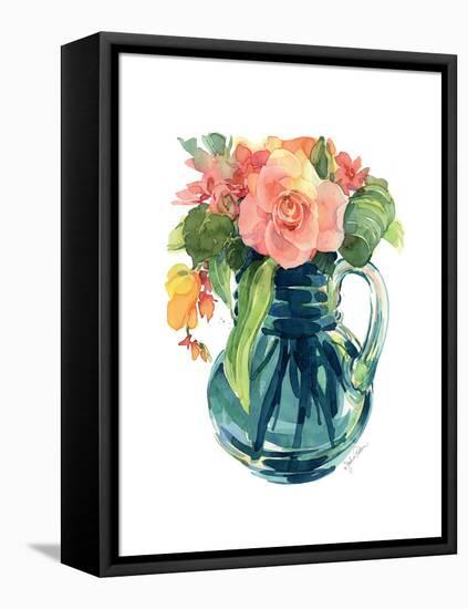 Rose Bouquet I-Julie Paton-Framed Stretched Canvas