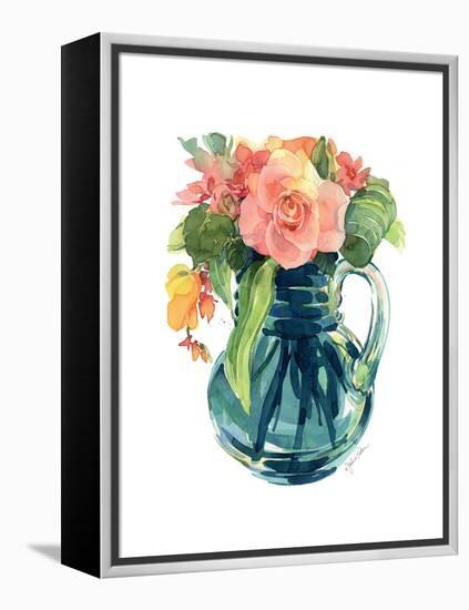 Rose Bouquet I-Julie Paton-Framed Stretched Canvas