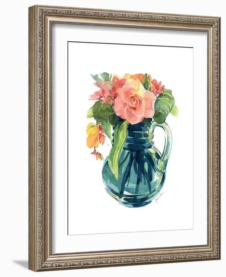 Rose Bouquet I-Julie Paton-Framed Art Print