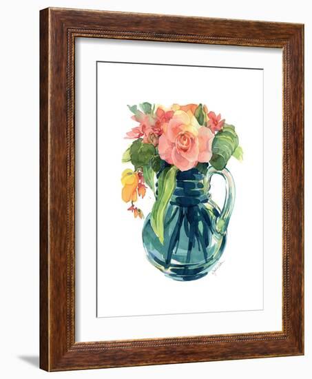 Rose Bouquet I-Julie Paton-Framed Art Print