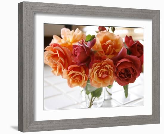 Rose Bouquet IV-Nicole Katano-Framed Photo