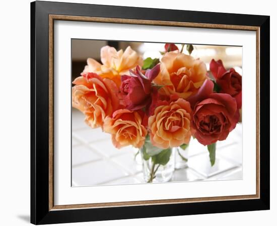 Rose Bouquet IV-Nicole Katano-Framed Photo