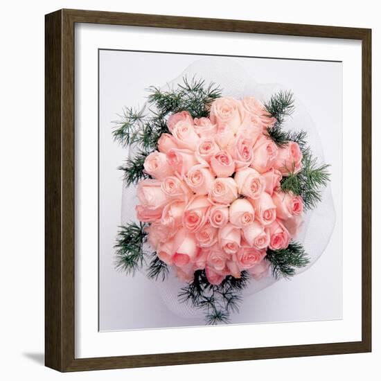 Rose Bouquet-WizData-Framed Photographic Print