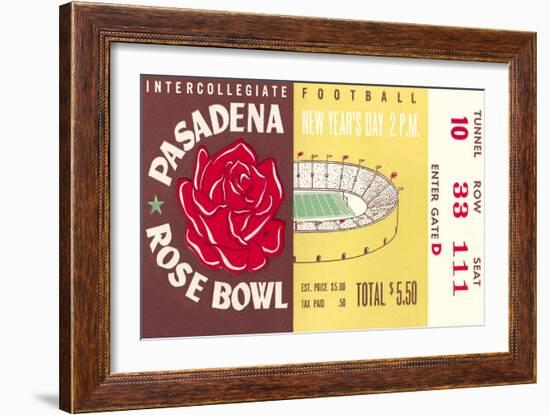 Rose Bowl, Pasadena-null-Framed Art Print