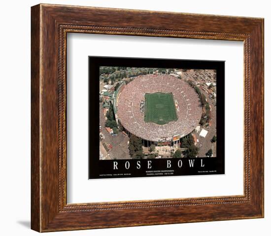 Rose Bowl Women's Soccer Championships July 10, c.1999 Sports-Mike Smith-Framed Art Print