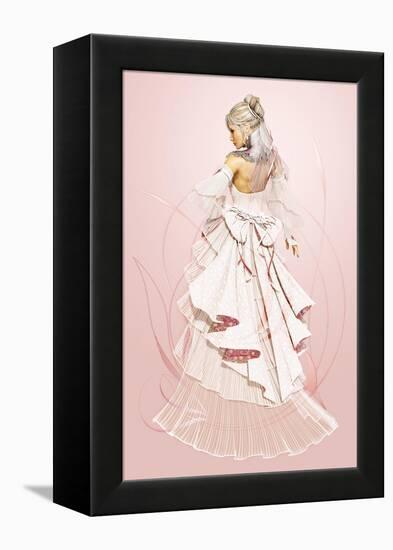 Rose Bride-Atelier Sommerland-Framed Stretched Canvas