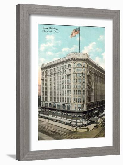 Rose Building, Cleveland-null-Framed Art Print