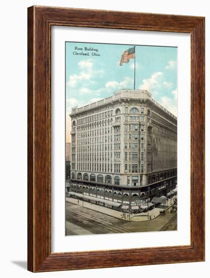 Rose Building, Cleveland-null-Framed Art Print