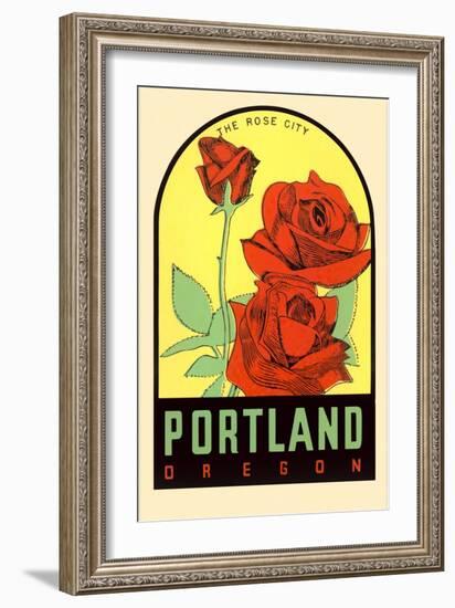 Rose City, Portland, Oregon-null-Framed Art Print
