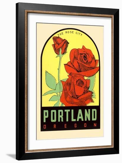 Rose City, Portland, Oregon-null-Framed Art Print