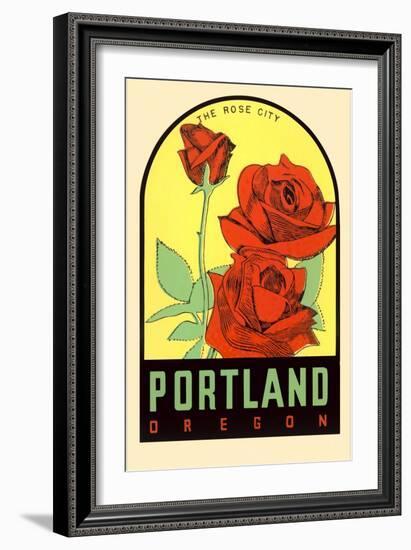 Rose City, Portland, Oregon-null-Framed Art Print