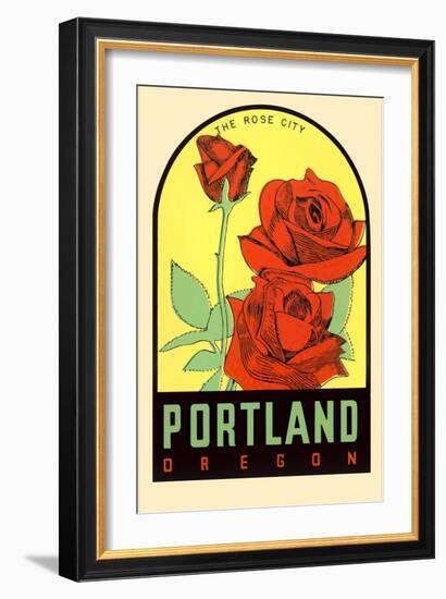 Rose City, Portland, Oregon-null-Framed Art Print