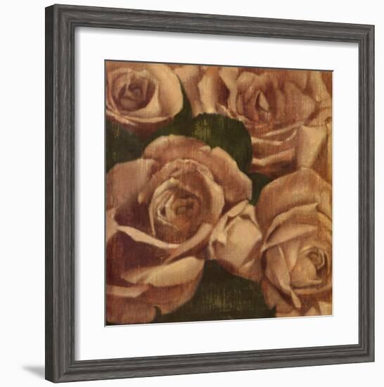 Rose Cluster I-Linda Hanly-Framed Art Print