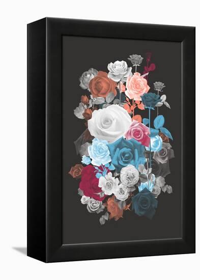 Rose Cluster-null-Framed Stretched Canvas