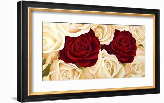 Rose Composition-Serena Biffi-Framed Art Print