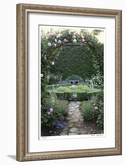 Rose Entry-Stacy Bass-Framed Giclee Print