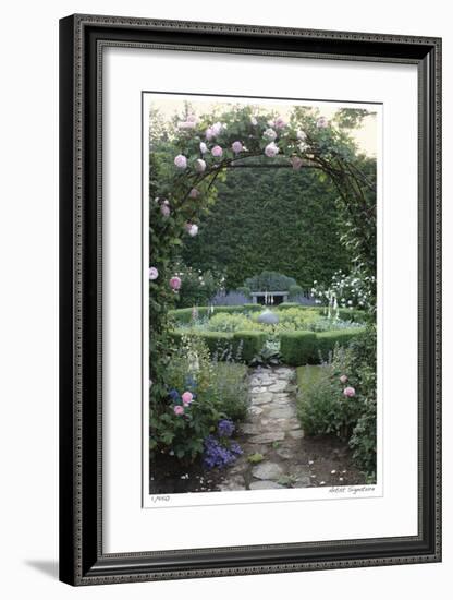 Rose Entry-Stacy Bass-Framed Giclee Print