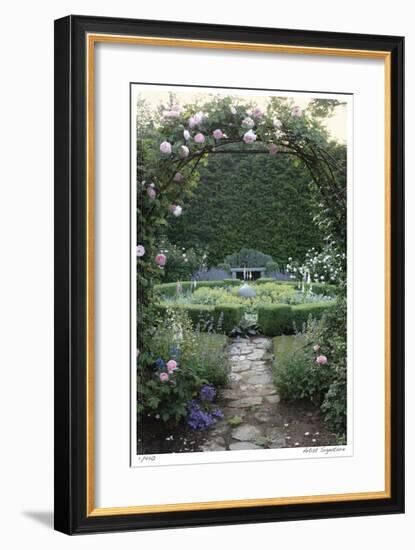 Rose Entry-Stacy Bass-Framed Giclee Print