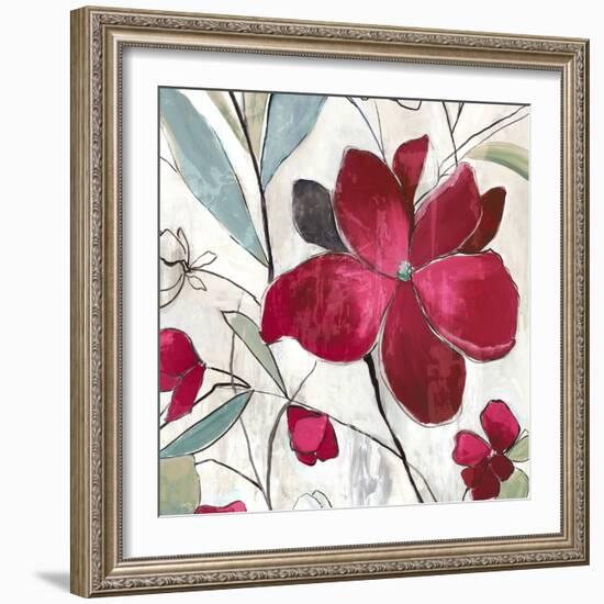 Rose Flower II-Asia Jensen-Framed Art Print