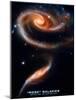Rose Galaxies Hubble Space Photo Poster Print-null-Mounted Art Print