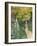 Rose Garden, 1876-Claude Monet-Framed Giclee Print