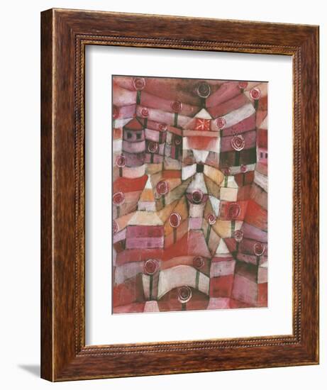 Rose Garden, 1920-Paul Klee-Framed Giclee Print