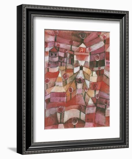 Rose Garden, 1920-Paul Klee-Framed Giclee Print