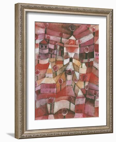 Rose Garden, 1920-Paul Klee-Framed Giclee Print