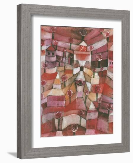 Rose Garden, 1920-Paul Klee-Framed Giclee Print