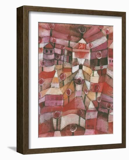 Rose Garden, 1920-Paul Klee-Framed Giclee Print