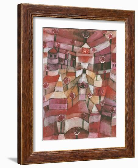 Rose Garden, 1920-Paul Klee-Framed Giclee Print