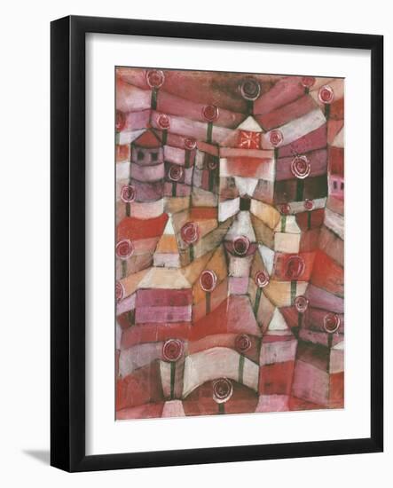 Rose Garden, 1920-Paul Klee-Framed Giclee Print