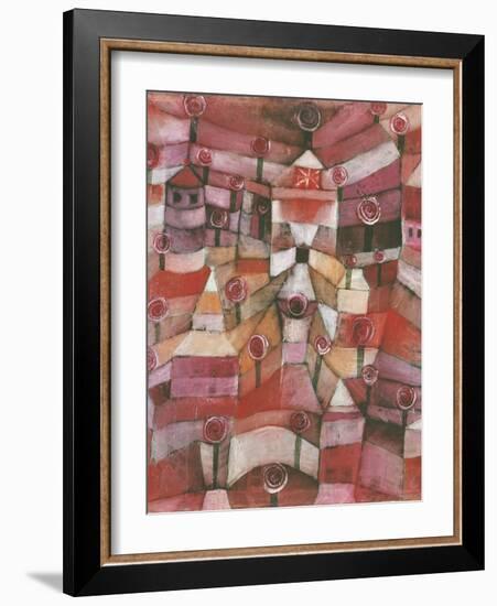 Rose Garden, 1920-Paul Klee-Framed Giclee Print