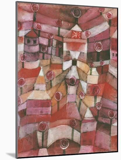 Rose Garden, 1920-Paul Klee-Mounted Giclee Print