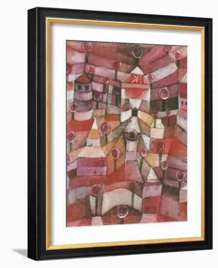 Rose Garden, 1920-Paul Klee-Framed Giclee Print