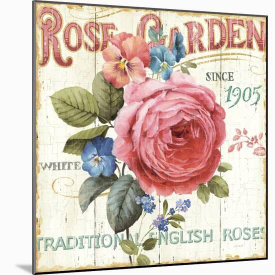 Rose Garden I-Lisa Audit-Mounted Art Print